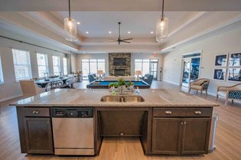 Clubhouse with billiard/ entertainment space